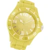 Oozoo Unisex Armbanduhr Vintage Series Analog Silikon gelb UOC4335A
