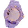 Oozoo Unisex Armbanduhr Vintage Series Analog Silikon lila UOC5036A