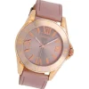 Oozoo Unisex Armbanduhr Vintage Series Analog Leder rose UOC5738A