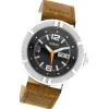 Oozoo Unisex Armbanduhr Vintage Series Analog Leder braun UOC4107A