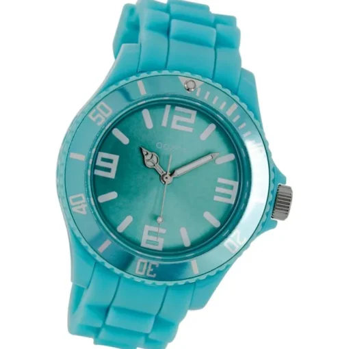 Oozoo Unisex Armbanduhr Vintage Series Analog Silikon blau UOC4176A