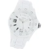 Oozoo Unisex Armbanduhr Vintage Series Analog Silikon weiß UOC4356A