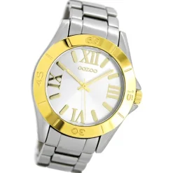 Oozoo Unisex Armbanduhr Vintage Series Analog Metall silber UOC5703A