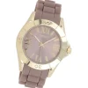 Oozoo Unisex Armbanduhr Vintage Series Analog Silikon hellbraun UOC5714A