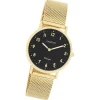 Oozoo Unisex Armbanduhr Vintage Series Analog Metall gold UOC20349