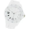 Oozoo Unisex Armbanduhr Vintage Series Analog Silikon weiß UOC4336A