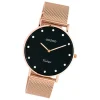 Oozoo Unisex Armbanduhr Vintage Series C20239 Analog Edelstahl roségold UOC20239