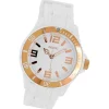 Oozoo Unisex Armbanduhr Vintage Series Analog Silikon weiß UOC4171A