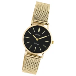 Oozoo Unisex Armbanduhr Vintage Series C20232 Analog Edelstahl gold UOC20232