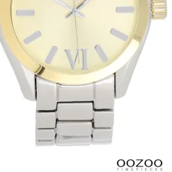 Oozoo Unisex Armbanduhr Vintage Series Analog Metall silber UOC5717A