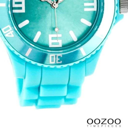 Oozoo Unisex Armbanduhr Vintage Series Analog Silikon blau UOC4176A