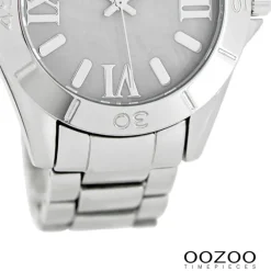 Oozoo Unisex Armbanduhr Vintage Series Analog Metall silber UOC5701A
