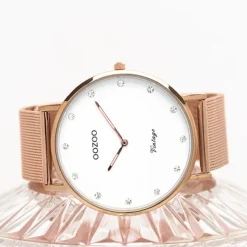 Oozoo Unisex Armbanduhr Vintage Series C20238 Analog Edelstahl roségold UOC20238