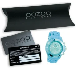 Oozoo Unisex Armbanduhr Vintage Series Analog Silikon blau UOC4834A