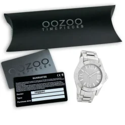 Oozoo Unisex Armbanduhr Vintage Series Analog Metall silber UOC5701A