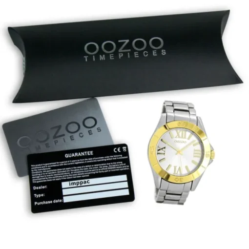 Oozoo Unisex Armbanduhr Vintage Series Analog Metall silber UOC5703A