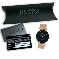 Oozoo Unisex Armbanduhr Vintage Series C20239 Analog Edelstahl roségold UOC20239