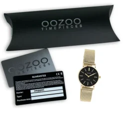 Oozoo Unisex Armbanduhr Vintage Series C20232 Analog Edelstahl gold UOC20232