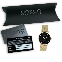 Oozoo Unisex Armbanduhr Vintage Series C20242 Analog Edelstahl gold UOC20242