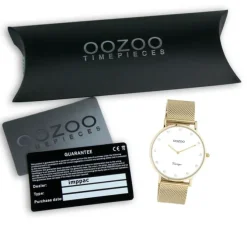 Oozoo Unisex Armbanduhr Vintage Series C20236 Analog Edelstahl gold UOC20236