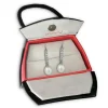 PartyPearl Schmuck Set Perlenohrhänger mit Verpackung Damen 925 Silber PPO010W8