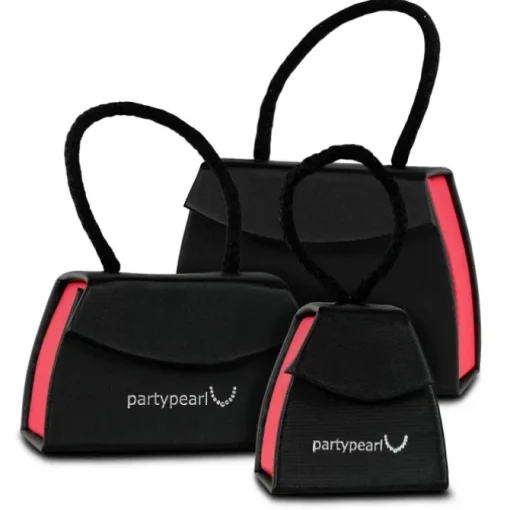 PartyPearl Schmuck Set Perlenkette weiß mit Verpackung Damen 925 Silber PPK005W8