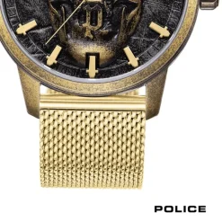 Police Herrenuhr Edelstahl gold Police Raho Armbanduhr UPOG0005504
