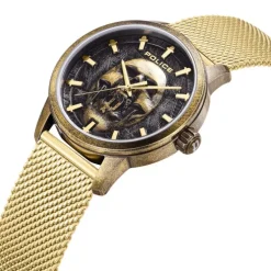 Police Herrenuhr Edelstahl gold Police Raho Armbanduhr UPOG0005504