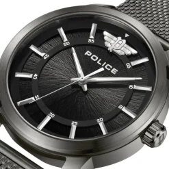 Police Herrenuhr Edelstahl dunkelgrau Police Raho Armbanduhr UPOG0021102