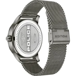 Police Herrenuhr Edelstahl dunkelgrau Police Raho Armbanduhr UPOG0021102