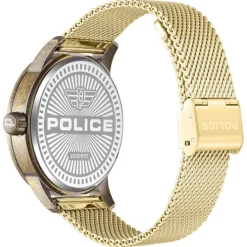 Police Herrenuhr Edelstahl gold Police Raho Armbanduhr UPOG0005504