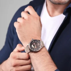 Police Herrenuhr Edelstahl gold Police Raho Armbanduhr UPOG0005504