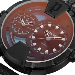 Police Herrenuhr Leder schwarz Police Huntley Armbanduhr UPOA0022001