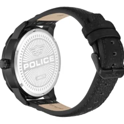 Police Herrenuhr Leder schwarz Police Huntley Armbanduhr UPOA0022001