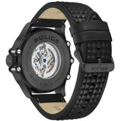Police Herrenuhr Leder schwarz Police Luang Armbanduhr UPOE1601801