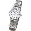 Regent Damen Armbanduhr Analog Edelstahlarmband silber URF1512