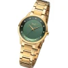 Regent Damen Armbanduhr Analog Metallarmband gold UR2212808