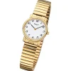 Regent Damen Armbanduhr Analog Edelstahlarmband gold URF1243