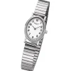 Regent Damen Armbanduhr Analog Edelstahlarmband silber URF1361