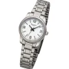 Regent Damen Armbanduhr Analog Metallarmband silber URF1441