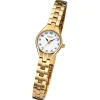 Regent Damen Armbanduhr Analog Metallarmband gold URF1470
