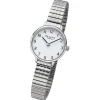 Regent Damen Armbanduhr Analog Edelstahlarmband silber URF1510
