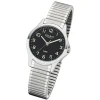 Regent Damen Armbanduhr Analog 2242415 Quarz-Uhr Metall silber UR2242415