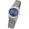 Regent Damen Armbanduhr Analog F-1168 Quarz-Uhr Metall silber URF1168
