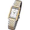 Regent Damen Armbanduhr Analog Metallarmband silber gold URF1332