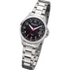 Regent Damen Armbanduhr Analog Metallarmband silber URBA788