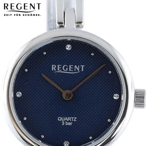 Regent Damen Armbanduhr Analog Metallarmband silber UR2254006