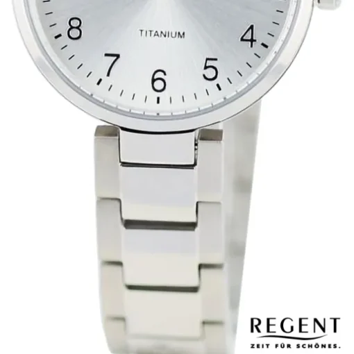 Regent Damen Armbanduhr Analog Metallarmband silber UR2192520