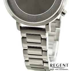 Regent Damen Armbanduhr Analog Metallarmband silber UR2252545