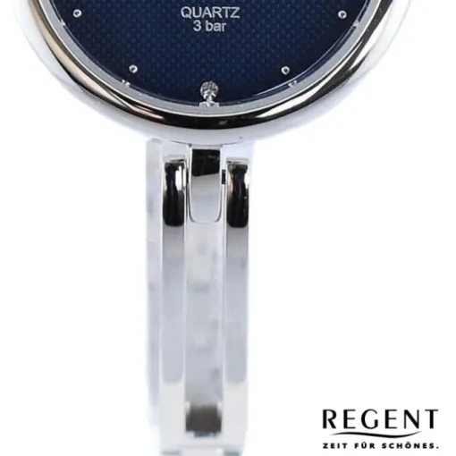 Regent Damen Armbanduhr Analog Metallarmband silber UR2254006